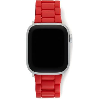 Machete Jewelry Apple Watch Band in Ruby - Silver at Nordstrom