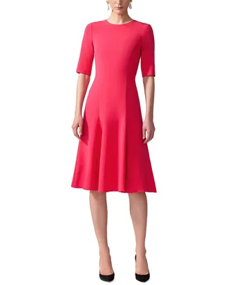 Carolina Herrera Midi Godet Dress