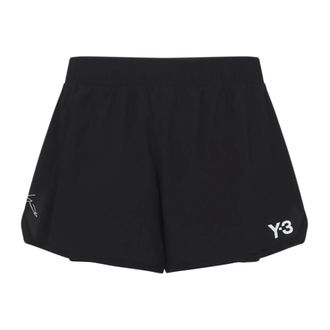 Yohji Yamamoto Running Shorts, male, Black, Size: S Running Shorts