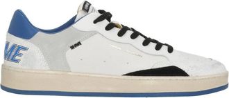 Crime London White Chelsea Used Effect Sneakers