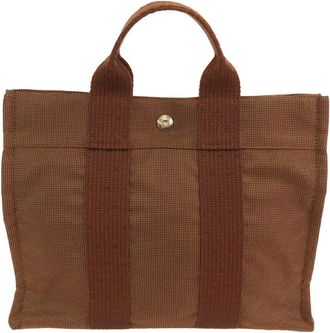 Herm&egrave;s Pre-owned Hermes Canvas Herline PM Ladies 3XR8T8X4A2L699NJ