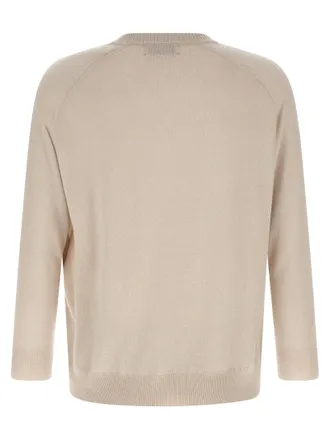 Ballantyne Diamond Sweater - Beige