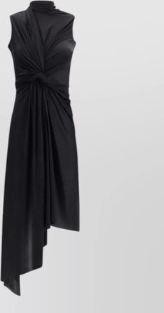 Balenciaga polyamide midi dress
