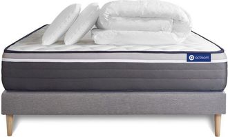Actisom Pack Colch&oacute;n Gris Espuma Viscoel&aacute;stica 160 X 200