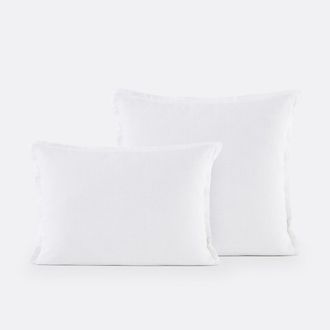 La Redoute Interieurs Kussensloop in gewassen linnen, Linot