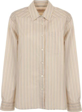 Philosophy di Lorenzo Serafini Shirts, female, Beige, Size: 2XS Stylish Camicia Shirt