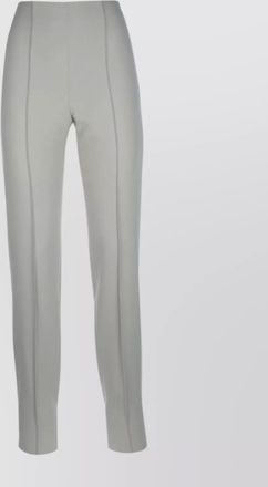 Giorgio Armani high waist slim fit trousers with seam detailing