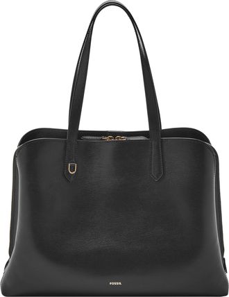 Fossil Womens Wren Leather Tote