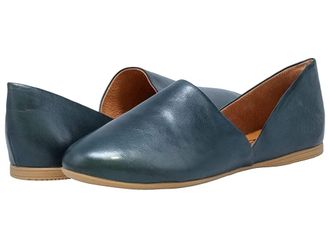 Miz Mooz Kimmy Womens Flat Shoes Ocean : EU 42 (US Womens 10.5-11) B - Medium, Leather