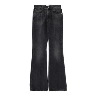 Haikure Flora Jeans - female - Haikure - Wide Jeans - Black - W29 - Jeans
