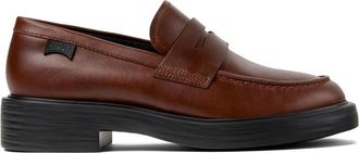 Camper Mocassini penny Dean in pelle - Marrone