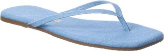 Tkees Tkees Square Toe Lily Denim Sandal