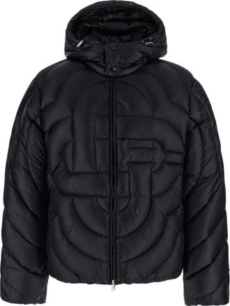 Casablanca Monogram Down Jacket - Heren - Winterjassen - Zwart - XL - Jassen