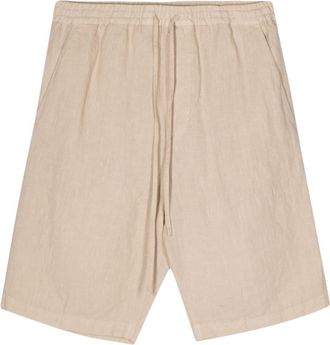 120% Lino linen bermuda shorts - men - Linen/Flax - 52 - Neutrals