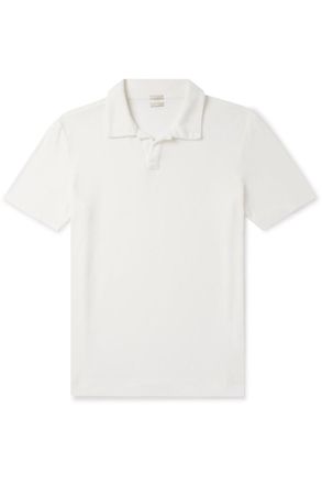 Massimo Alba Aruba Terry Polo Shirt