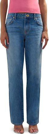 Cult Gaia Tamar Jeans in Medium Stone Wash at Nordstrom, Size 29
