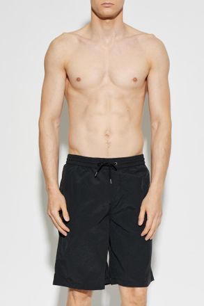 AllSaints Pier Swim Shorts, Mens, Black