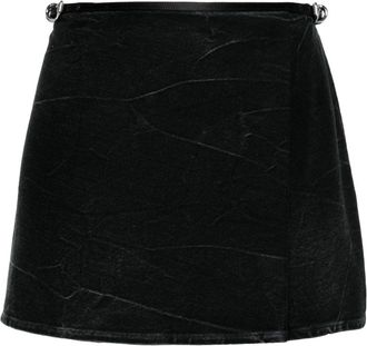 Givenchy Vo You Denim Mini Skirt
