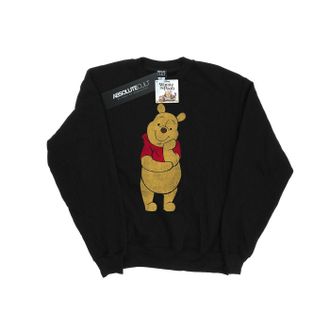 Disney Heren Winnie De Poeh Klassiek Poeh Sweatshirt (Zwart)