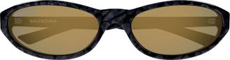 Balenciaga Everyday Zonnebrillen - unisex - Zonnebrillen - Zwart - 59 MM - Accessoires