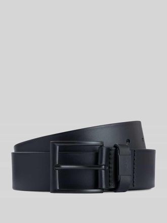 HUGO BOSS Lederg&uuml;rtel mit Dornschlie&szlig;e Modell CONNIO in Black, Gr&ouml;&szlig;e 100