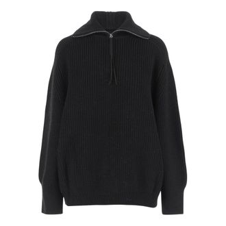 Carven Wool Zip-Up Jumper
