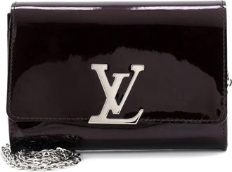 Louis Vuitton Clutch Chain Louise - Rosso