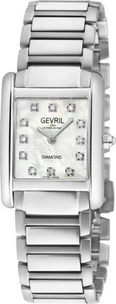 Gevril Group Regina Diamond Mother of Pearl Dial Ladies Watch 16041B