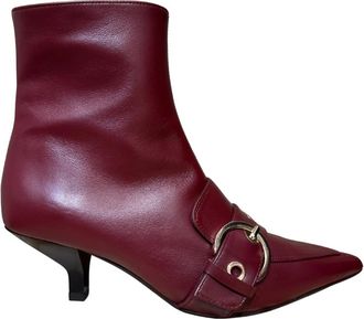 Ras Botines 8244-F - Dames - Laarzen met Hak - Rood - 38 EU - Schoenen