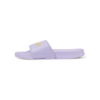Freddy Ciabatte slider donna colori pastello con loghi a rilievo
