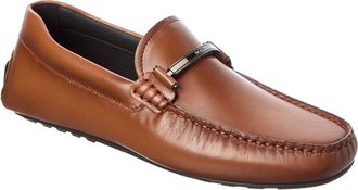 HUGO BOSS Noel Leather Moccasin