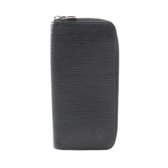 Louis Vuitton Pre-owned Wallets, male, Black, Size: ONE SIZE Pre-owned Zippy Wallet Vertical Epi Long Wallet