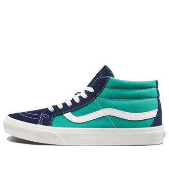 Vans SK8-Mid Reissue Black-Green Blue Green VN0A391FTET