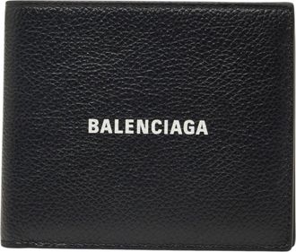 Balenciaga Black Leather Wallet (Bi-Fold) (Pre-Owned)