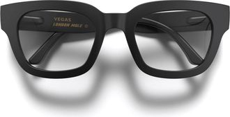 London Mole Vegas reading glasses | Cool oversized square/rectangular/trapezoidal shaped readers | Mens Womens Unisex | Spring hinges