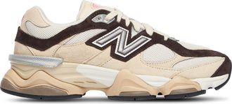 New Balance 9060 Sneakers in Off White/White/Brown Men Low-Top