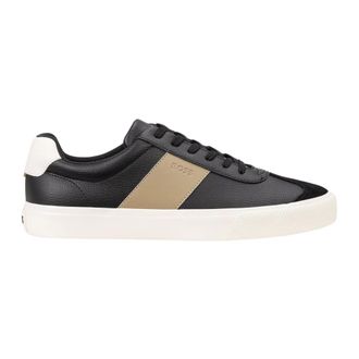 HUGO BOSS Schoenen, Heren, Zwart, 41 EU, Leer, Leren Sneakers