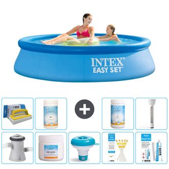 Intex Piscina Easy Set Redonda - 244x61 Cm - 8-piezas S43224
