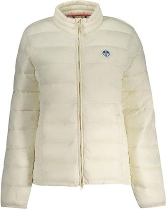 North Sails Jacket met Lange Mouwen en Externe Zakken - Dames - Winterjassen - Wit - XS - Jassen