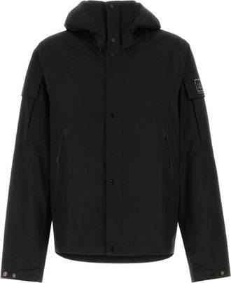 C.P. Company Technische Stoffen Jas met Capuchon - Heren - Zomerjassen - Zwart - XL - Jassen
