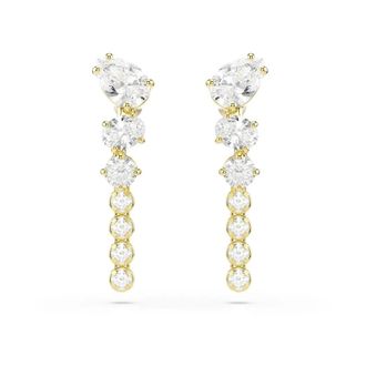 Swarovski Mesmera Oorhangers - Dames - Oorbellen - Geel - ONE Size - Accessoires