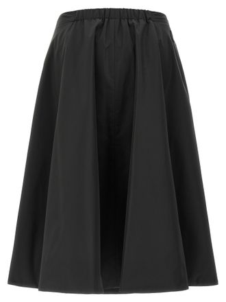 Moncler Padded A-Line Midi Skirt - Black