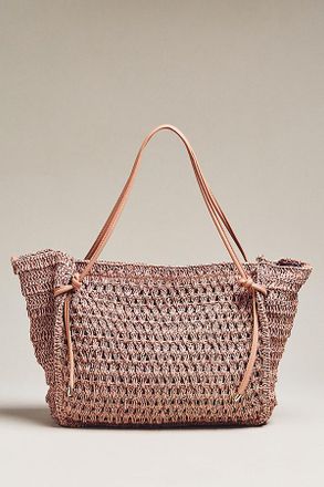 Dolce Vita Ravello Raffia Shoulder Bag