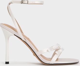 Charles & Keith Jessy Bow Stiletto Sandals