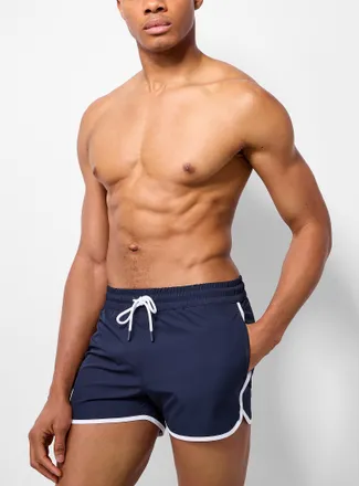 Simons Mens Trimmed retro short trunk