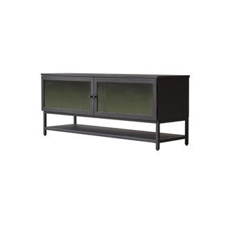 Tikamoon Mueble para TV de metal de 120 cm