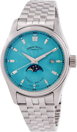 Armand Nicolet MH2 Automatic Aqua Dial Mens Watch A640L-TF-BMA22640A