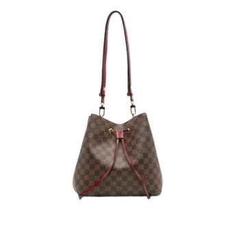 Louis Vuitton Pre-owned Bucket Bags, female, Brown, Size: ONE SIZE Pre-owned Canvas Bucket Bag