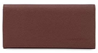 Longchamp Womens Leather Wallet Brown & Purses