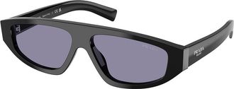 Prada PR C02S 16K50B Mens Sunglasses Black Size 57